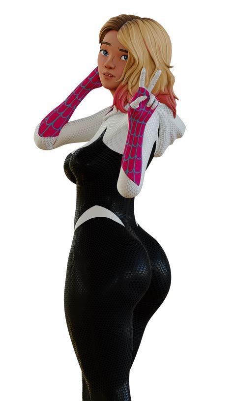 spider gwen butt